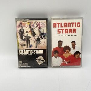 Vintage Atlantic Starr Cassette Lot As The‎ Band Turns + All In The Name Of Love